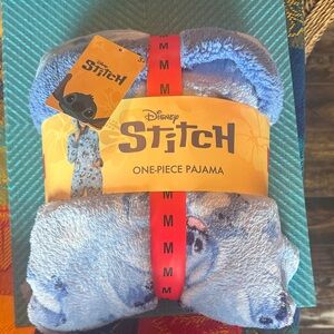 Disney Stitch Blue One-Piece Pajama